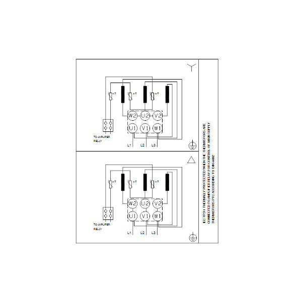 Вертикальный многоступенчатый центробежный насос Grundfos CR 5-18 A-FGJ-A-E-HQQE артикул 96513388 – схема подключения