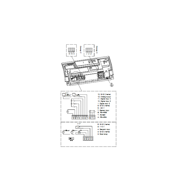 Полупогружной насос Grundfos MTRE 3-30/30 A-W-A-HUUV артикул 96520314 – схема подключения