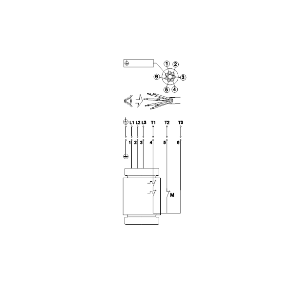 Погружной канализационный насос Grundfos SL1.80.80.15.EX.4.50D.C артикул 98626615 – схема подключения